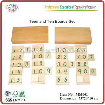 Montie-Material Spielzeug Teen & Ten Boards Set